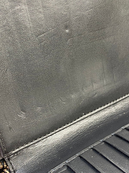 【中古品】【メンズ/レディース】 COACH コーチ F66562 ダブルジップ トラベルオーガナイザー セカンドバッグ 財布 ストラップ欠品 180-260329-AS-20-min カラー：ブラック 万代Net店