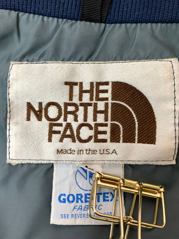 【現状渡し品】【メンズ】 THE NORTH FACE ザ・ノースフェイス 70S 茶タグ GORETEX NYLON JACKET ゴアテックスナイロンジャケット 144-260331-zi-24-min サイズ：L カラー：ブルー 万代Net店
