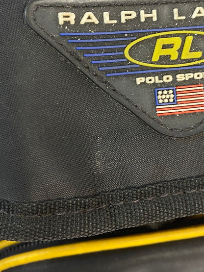 【中古品】【レディース】 POLO SPORT ポロスポーツ 90S NYLON BACKPACK ナイロン バックパック リュック カバン 188-260329-AS-47-min カラー：ブラック 万代Net店