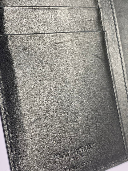 【中古品】【メンズ】 SAINT LAURENT サンローラン GBL396308 レザーコンチネンタルウォレット 長財布 ロングウォレット 181-260329-AS-21-min カラー：ブラック 万代Net店