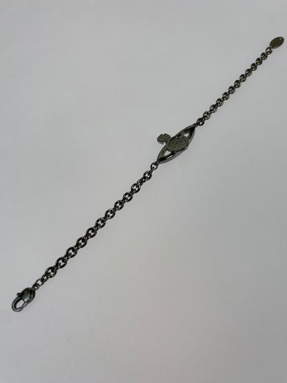 【中古品】【メンズ】 Vivienne Westwood ヴィヴィアンウエストウッド VIVIENNE WESTWOOD MAN MINI BAS RELIEF CHAIN BRACELET 192-260329-AS-30-min カラー：シルバー 万代Net店
