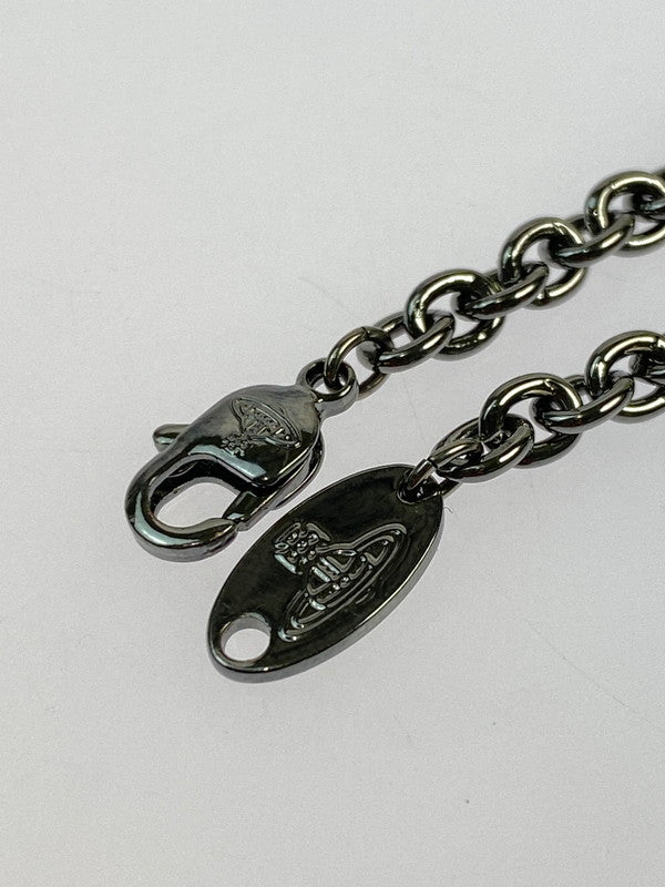 【中古品】【メンズ】 Vivienne Westwood ヴィヴィアンウエストウッド VIVIENNE WESTWOOD MAN MINI BAS RELIEF CHAIN BRACELET 192-260329-AS-30-min カラー：シルバー 万代Net店
