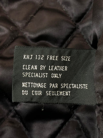 【中古品】【メンズ】 KENZO ケンゾー 90S 北斎タグ STADIUM JACKET 90年代 スタジアムジャケット メンズ アウター スタジャン 141-260324-em-13-min サイズ：FREE カラー：ブラック/グレー 万代Net店