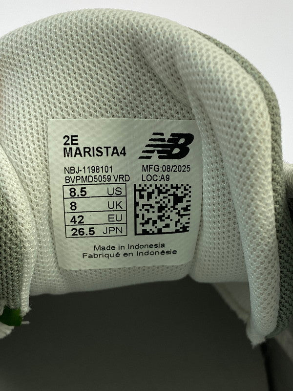 【未使用品】【メンズ】 NEW BALANCE ニューバランス MARISTA4 スニーカー メンズ シューズ 靴 163-260325-em-15-min サイズ：26.5cm カラー：グレー系 万代Net店