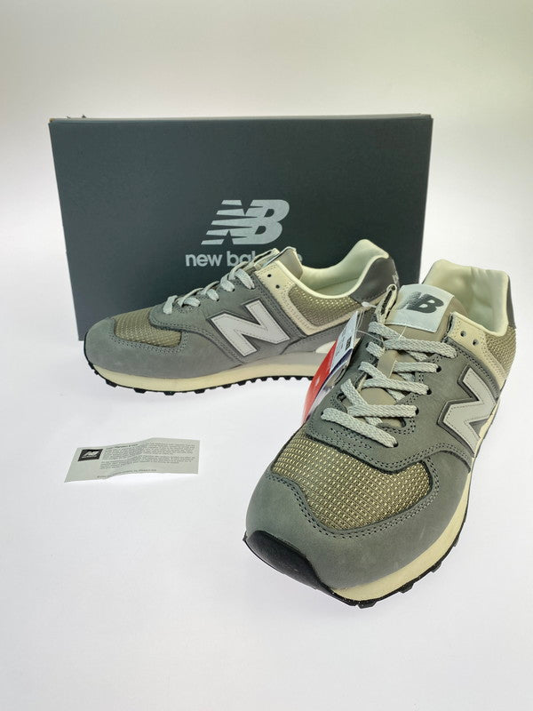 【未使用品】【メンズ】 NEW BALANCE ニューバランス U574SNV スニーカー メンズ シューズ 靴 163-260325-em-13-min サイズ：27.0cm カラー：グレー 万代Net店