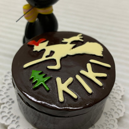 【中古品】 魔女の宅急便 小物入れ キキ チョコケーキ アクセサリーケース スタジオジブリ 黒猫 039-260703-em-20-min 万代Net店