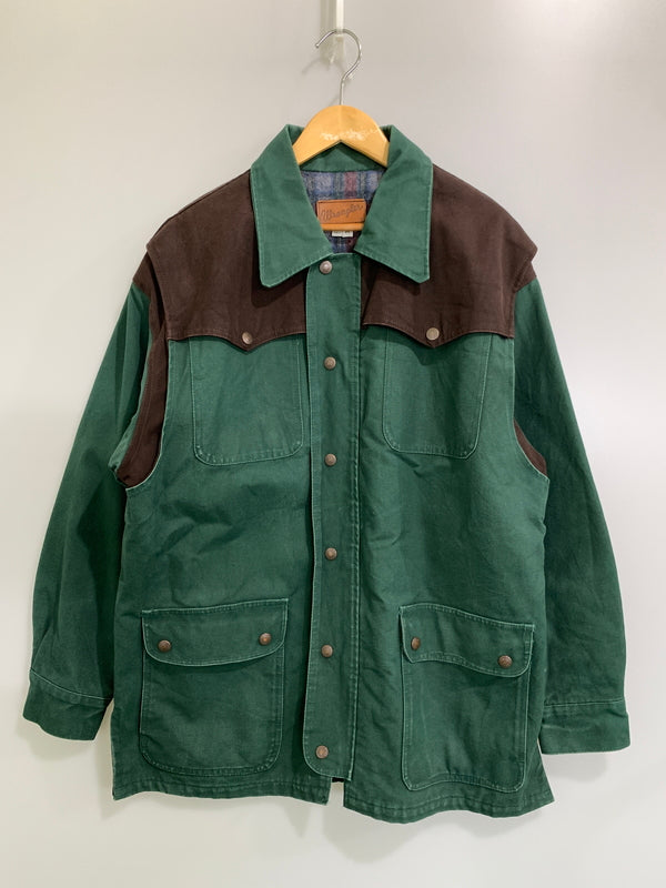 【中古品】【メンズ】 WRANGLER ラングラー DUCK JACKET ダックジャケット アウター 146-260729-AS-8-min サイズ：M カラー：グリーン 万代Net店