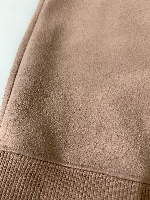 【中古品】【メンズ】 IROQUOIS イロコイ TECH KNIT SUEDE HOODIE 179205 テック ニット スエード フーディー メンズ トップス プルオーバーパーカー 140-260731-em-52-min サイズ：3 カラー：スモーキーピンク 万代Net店