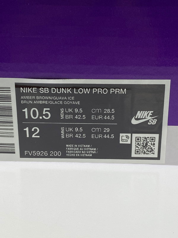 【未使用品】【メンズ】 NIKE ナイキ SB DUNK LOW PRO PRM CRIMSON TINT AND AMBER BROWN TROCADERO GARDENS SB ダンク ロー プロ プレミアム スニーカー メンズ シューズ 靴 160-260325-em-27-min サイズ：28.5cm カラー：ブラウン/ピンク 万代Net店