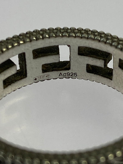 【中古品】【メンズ】 GUCCI グッチ 576993 J8400 0811 SQUARE G ARABESQUE SILVER RING 指輪 リング アクセサリー 182-260329-AS-23-min カラー：シルバー 万代Net店