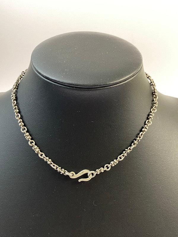 【中古品】【メンズ/レディース】 LOYAL ORDER ロイヤルオーダー SV925 TINY 'C' CHAIN ネックレス アクセサリー 192-260329-AS-32-min カラー：シルバー 万代Net店