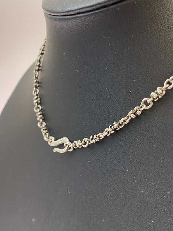 【中古品】【メンズ/レディース】 LOYAL ORDER ロイヤルオーダー SV925 TINY 'C' CHAIN ネックレス アクセサリー 192-260329-AS-32-min カラー：シルバー 万代Net店