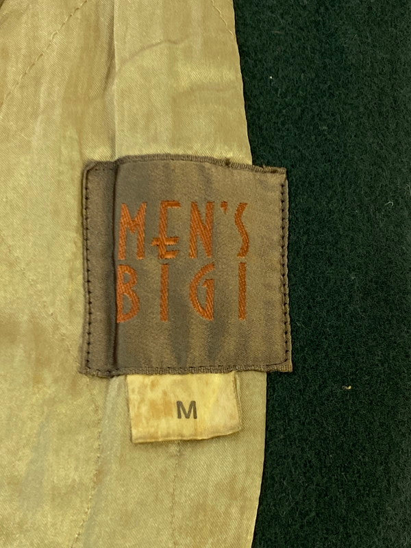 【現状渡し品】【メンズ】 MENS BIGI メンズビギ 80S STADIUM JACKET スタジアムジャケット 146-260331-zi-39-min サイズ：M カラー：モズグリーン 万代Net店
