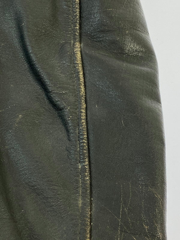 【現状渡し品】【メンズ】 MENS BIGI メンズビギ 80S STADIUM JACKET スタジアムジャケット 146-260331-zi-39-min サイズ：M カラー：モズグリーン 万代Net店