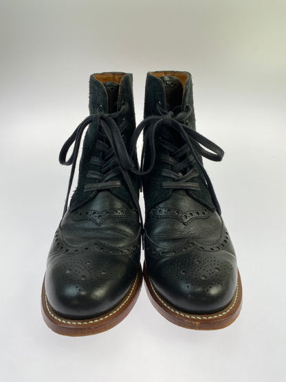 【現状渡し品】【メンズ】 TWO24 BY ARIAT トゥートゥエンティーフォーバイ アリアット レースアップブーツ 靴 シューズ 165-260329-AS-15-min サイズ：8D カラー：ブラック 万代Net店