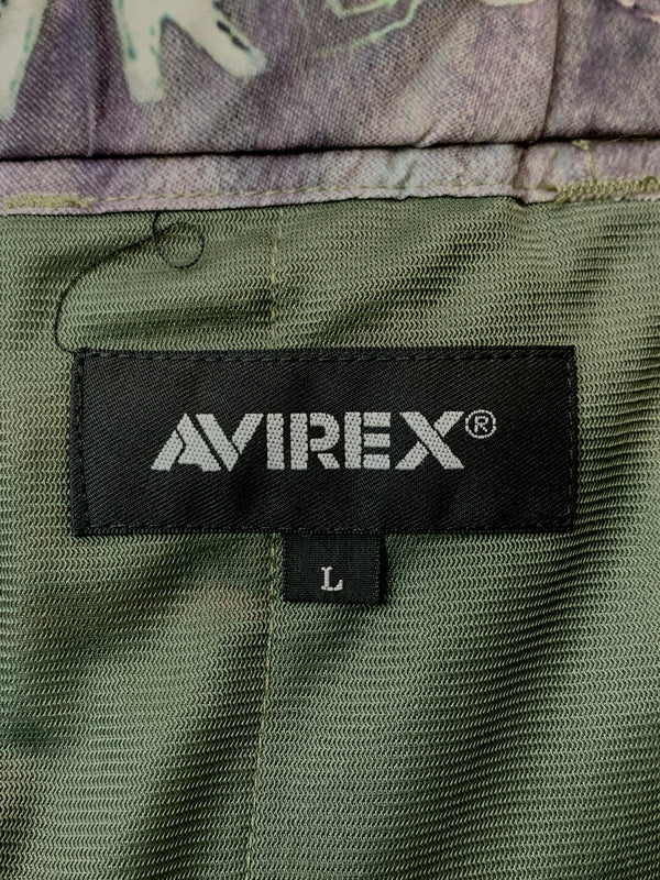【中古品】【メンズ】 AVIREX アヴィレックス ICON CUSTOM PHOTO PANTS 6106116 アイコンカスタムフォトパンツ ボトムス 156-260706-yn-15-min サイズ：L カラー：マルチカラー 万代Net店