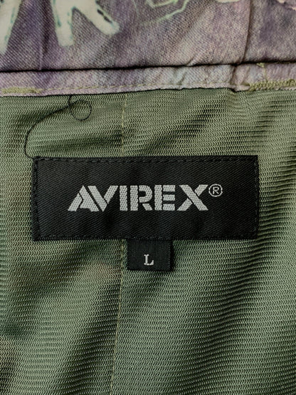 【中古品】【メンズ】 AVIREX アヴィレックス ICON CUSTOM PHOTO PANTS 6106116 アイコンカスタムフォトパンツ ボトムス 156-260706-yn-15-min サイズ：L カラー：マルチカラー 万代Net店