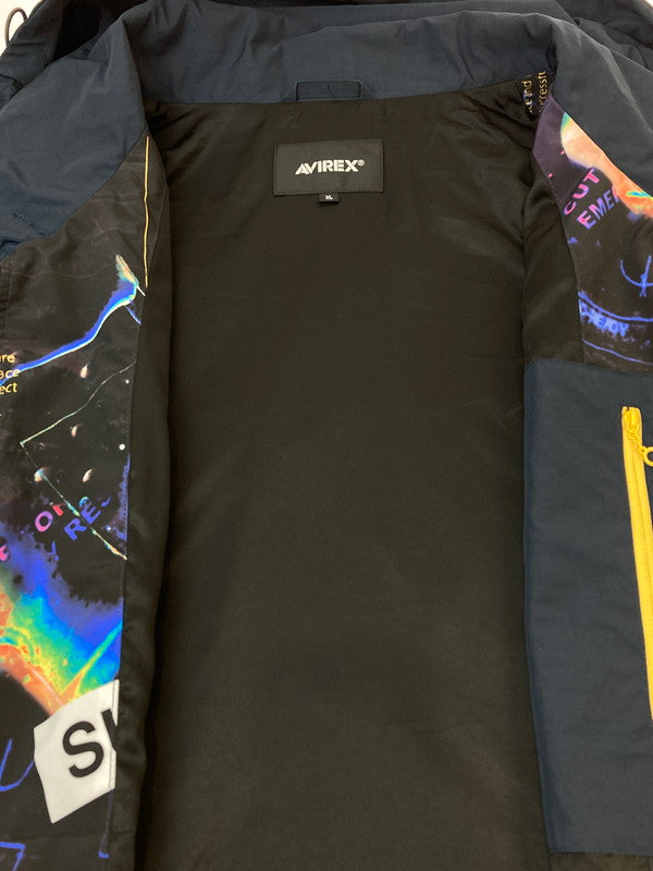 【中古品】【メンズ】 AVIREX アヴィレックス FIGHTER PHOTO STAND ZIP JACKET 6112132 ファイターフォトスタンドジップジャケット アウター 145-260328-SH-28-min サイズ：XL カラー：マルチカラー 万代Net店