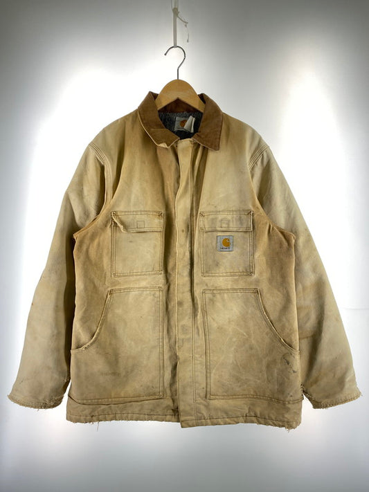 【現状渡し品】【メンズ】 Carhartt カーハート DUCK TRADITIONAL COAT ダックトラディショナル コート 146-260331-zi-40-min サイズ：不明 カラー：ベージュ系 万代Net店