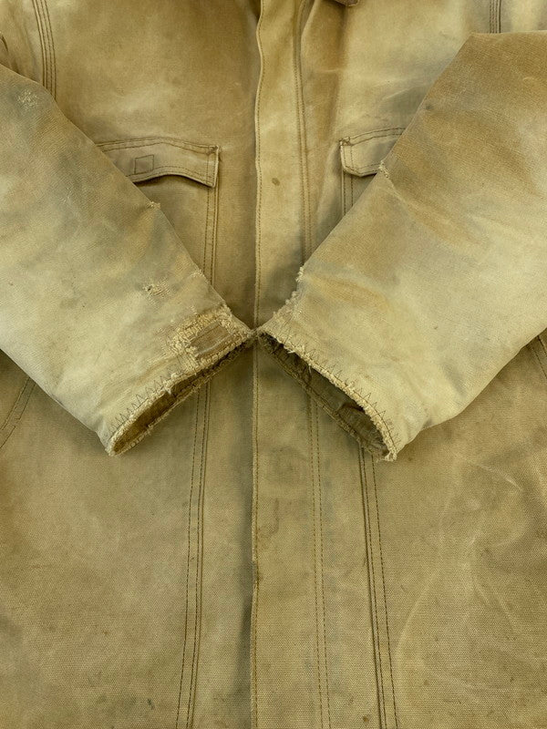 【現状渡し品】【メンズ】 Carhartt カーハート DUCK TRADITIONAL COAT ダックトラディショナル コート 146-260331-zi-40-min サイズ：不明 カラー：ベージュ系 万代Net店