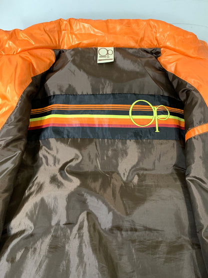 【中古品】【メンズ】 OCEAN PACIFIC オーシャンパシフィック DOWN JACKET ダウン ジャケット 上着 アウター 146-260812-hu-31-min サイズ：XL カラー：オレンジ 万代Net店