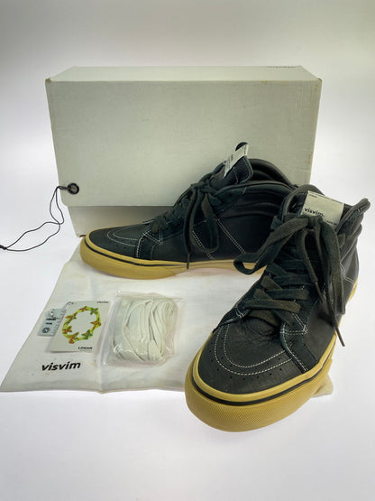 【現状渡し品】【メンズ】 VISVIM ビズビム TYPE LOGAN SNEAKER 靴 シューズ スニーカー ハイカット 163-260329-AS-14-min サイズ：US9 カラー：ブラック 万代Net店