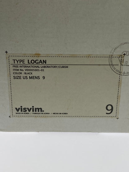 【現状渡し品】【メンズ】 VISVIM ビズビム TYPE LOGAN SNEAKER 靴 シューズ スニーカー ハイカット 163-260329-AS-14-min サイズ：US9 カラー：ブラック 万代Net店