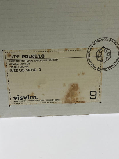 【中古品】【メンズ】 VISVIM ビズビム POLKE LO ポルケ ロー 靴 シューズ 163-260329-AS-13-min サイズ：US9 カラー：ブラウン 万代Net店