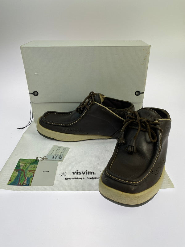 【中古品】【メンズ】 VISVIM ビズビム POLKE LO ポルケ ロー 靴 シューズ 163-260329-AS-13-min サイズ：US9 カラー：ブラウン 万代Net店