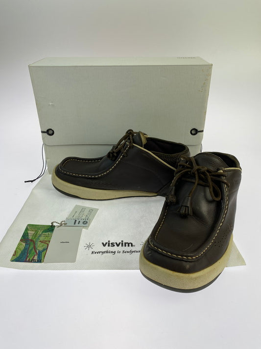 【中古品】【メンズ】 VISVIM ビズビム POLKE LO ポルケ ロー 靴 シューズ 163-260329-AS-13-min サイズ：US9 カラー：ブラウン 万代Net店