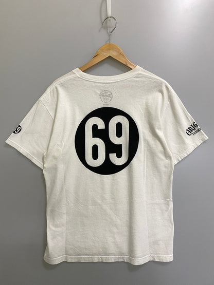 【中古品】【メンズ】 TENDERLOIN テンダーロイン T‐TEE 69 WHITE メンズ 半袖 Tシャツ ショートスリーブ 142-260630-hu-27-min サイズ：M カラー：ホワイト 万代Net店
