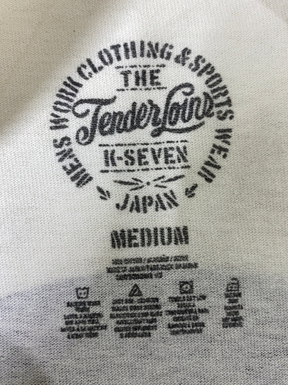 【中古品】【メンズ】 TENDERLOIN テンダーロイン T‐TEE 69 WHITE メンズ 半袖 Tシャツ ショートスリーブ 142-260630-hu-27-min サイズ：M カラー：ホワイト 万代Net店