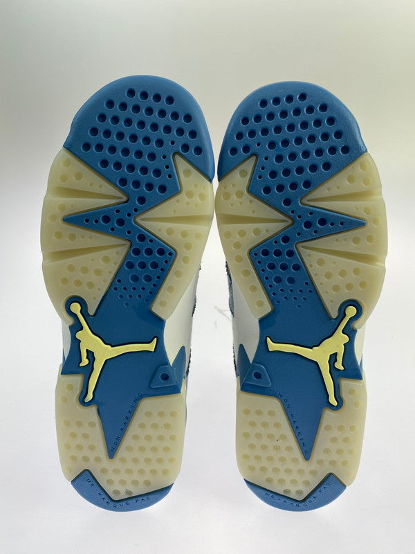 【中古品】【レディース】 NIKE ナイキ DM9045-100 GS AIR JORDAN 6 靴 シューズ スニーカー 166-260329-AS-11-min サイズ：24.5cm カラー：WHITE/DUTCH BLUE-CITRON TINT 万代Net店