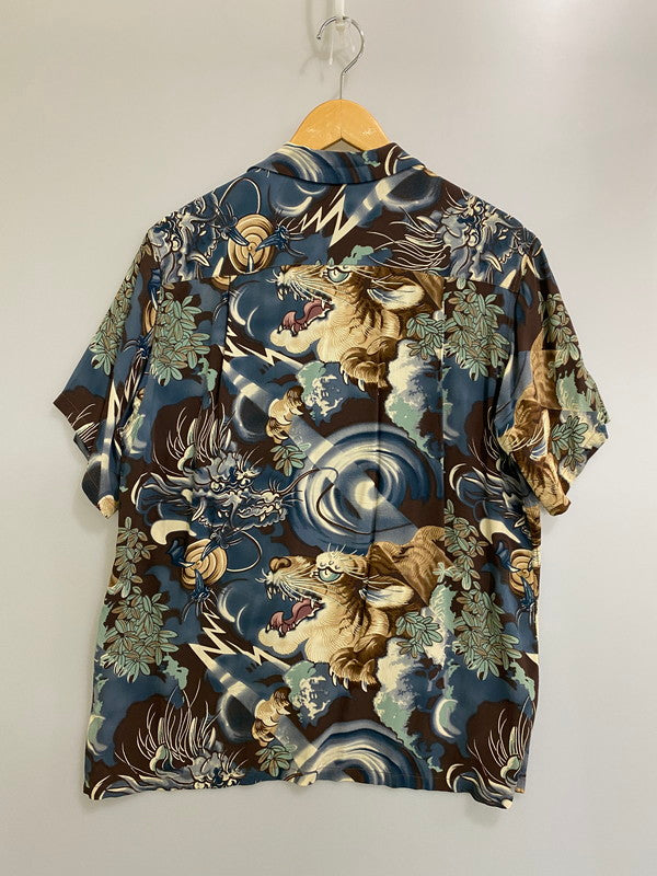 【中古品】【メンズ】 SUN SURF サンサーフ RAYON ALOHA SHIRT SS31212 レーヨンアロハシャツ トップス 145-260327-SH-24-min サイズ：M カラー：マルチカラー 万代Net店