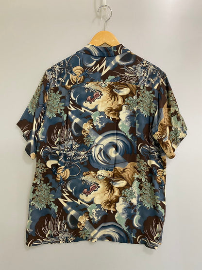 【中古品】【メンズ】 SUN SURF サンサーフ RAYON ALOHA SHIRT SS31212 レーヨンアロハシャツ トップス 145-260327-SH-24-min サイズ：M カラー：マルチカラー 万代Net店