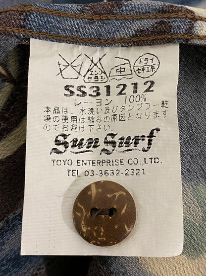 【中古品】【メンズ】 SUN SURF サンサーフ RAYON ALOHA SHIRT SS31212 レーヨンアロハシャツ トップス 145-260327-SH-24-min サイズ：M カラー：マルチカラー 万代Net店