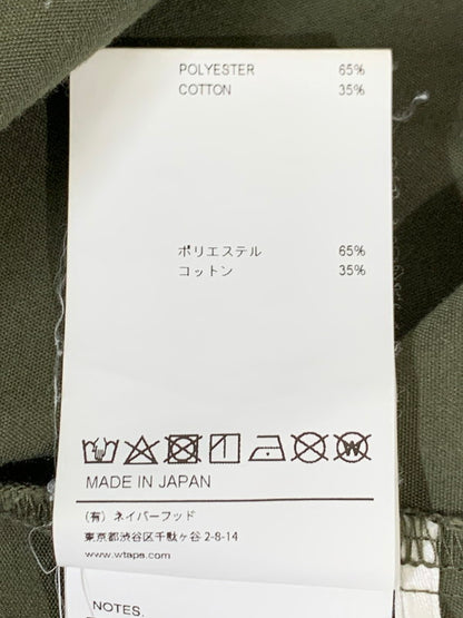 【中古品】【メンズ】 WTAPS ダブルタップス HUEY LS CTPL.WEATHER 222BRDT-SHM03 ヒューイ コットンポリエステル ウェザー ロングスリーブシャツ アウター 142-260328-SH-15-min サイズ：03 カラー：オリーブ 万代Net店