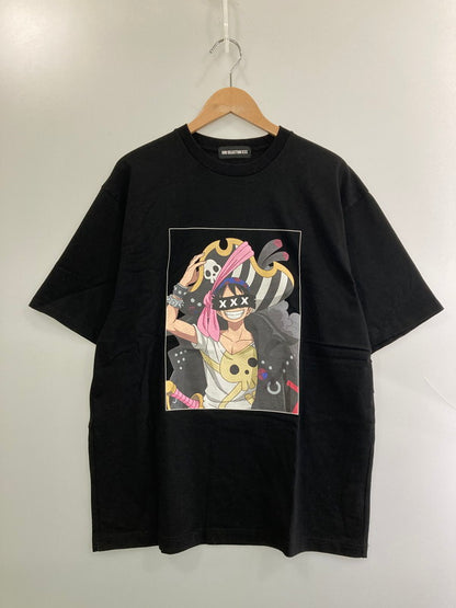 【中古品】【メンズ】 GOD SELECTION XXX ゴッドセレクショントリプルエックス × ONE PIECE FILM RED ワンピース フィルムレッド 別注 コラボ MONKEY D LUFFY TEE モンキー・D・ルフィ Tシャツ トップス 142-260328-SH-23-min サイズ：XL カラー：ブラック 万代Net店