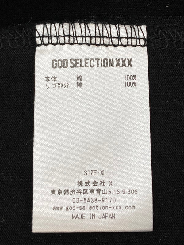 【中古品】【メンズ】 GOD SELECTION XXX ゴッドセレクショントリプルエックス × ONE PIECE FILM RED ワンピース フィルムレッド 別注 コラボ MONKEY D LUFFY TEE モンキー・D・ルフィ Tシャツ トップス 142-260328-SH-23-min サイズ：XL カラー：ブラック 万代Net店