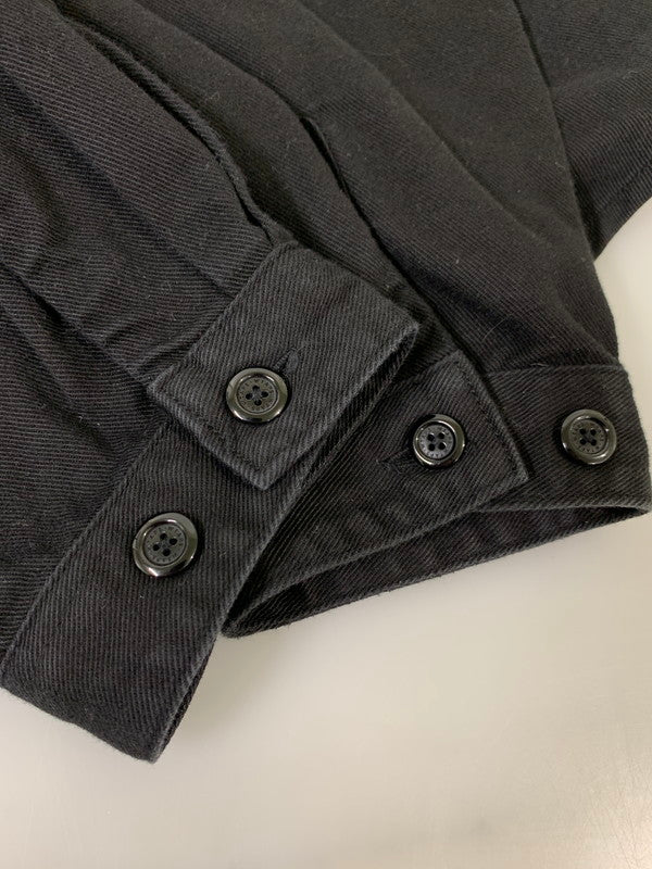 【中古品】【メンズ】 WTAPS ダブルタップス WCPO 02 LS COTTON TWILL SHIRT 222WVDT-SHM05 ロングスリーブ コットンツイルシャツ アウター 142-260328-SH-16-min サイズ：02 カラー：ブラック 万代Net店