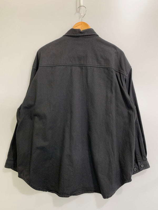 【中古品】【メンズ】 WTAPS ダブルタップス WCPO 02 LS COTTON TWILL SHIRT 222WVDT-SHM05 ロングスリーブ コットンツイルシャツ アウター 142-260328-SH-16-min サイズ：02 カラー：ブラック 万代Net店