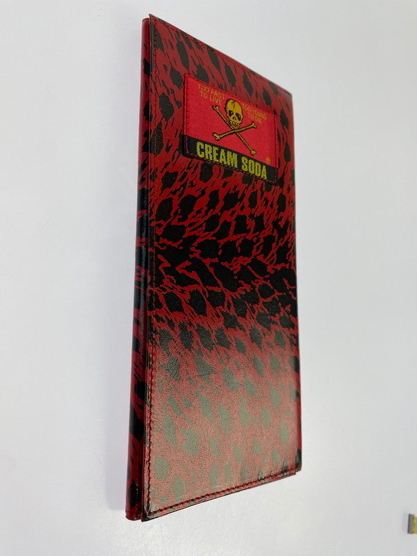【中古美品】【メンズ】 CREAM SODA クリームソーダ 金タグ 長財布 赤豹 ロングウォレット 202-260329-AS-37-min カラー：レッド 万代Net店
