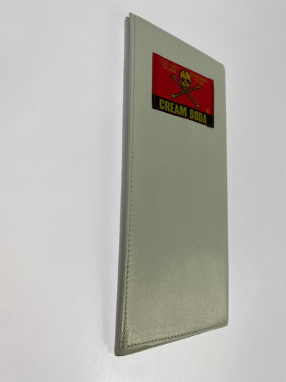 【中古品】【メンズ】 CREAM SODA クリームソーダ 金タグ 長財布 白 ロングウォレット 201-260329-AS-39-min カラー：ホワイト 万代Net店