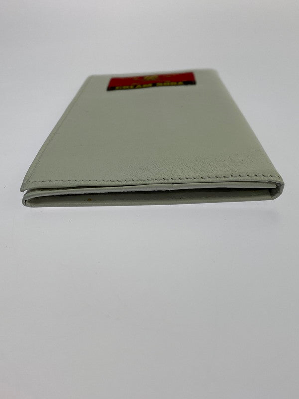 【中古品】【メンズ】 CREAM SODA クリームソーダ 金タグ 長財布 白 ロングウォレット 201-260329-AS-39-min カラー：ホワイト 万代Net店
