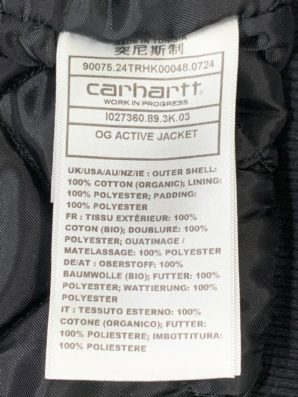 【中古品】【メンズ】 Carhartt カーハート WIP OG ACTIVE JACKET ワークインプログレス オリジナル アクティブジャケット アウター 142-260328-SH-12-min サイズ：L カラー：ブラック 万代Net店