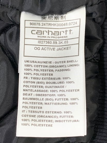 【中古品】【メンズ】 Carhartt カーハート WIP OG ACTIVE JACKET ワークインプログレス オリジナル アクティブジャケット アウター 142-260328-SH-12-min サイズ：L カラー：ブラック 万代Net店