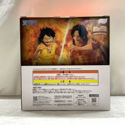 【中古品】 ラストワン賞 Revible Moment-エース＆ルフィ- 一番くじ ワンピース ドラマティックメモリーズ バンダイナムコ フィギュア 047-260924-em-22-min 万代Net店