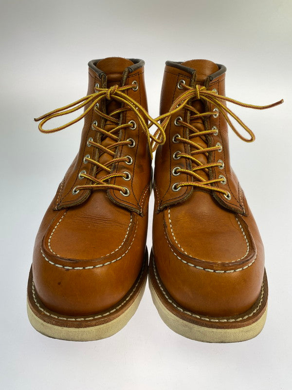 【中古品】【メンズ/レディース】 RED WING レッドウィング 875 IRISH SETTER BOOTS 靴 シューズ ブーツ 164-260329-AS-51-min サイズ：25.5cm カラー：ブラウン 万代Net店