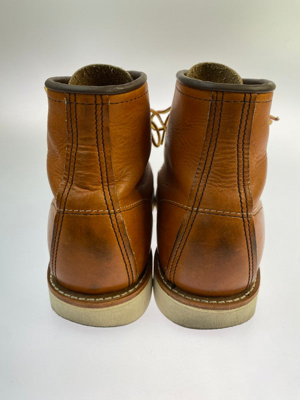【中古品】【メンズ/レディース】 RED WING レッドウィング 875 IRISH SETTER BOOTS 靴 シューズ ブーツ 164-260329-AS-51-min サイズ：25.5cm カラー：ブラウン 万代Net店