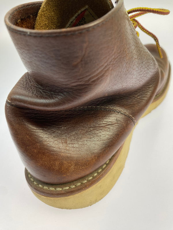 【現状渡し品】【メンズ】 RED WING レッドウィング 8196 CLASSIC ROUND TOE BOOTS 靴 シューズ ブーツ 164-260329-AS-50-min サイズ：26.5cm カラー：ブラウン 万代Net店